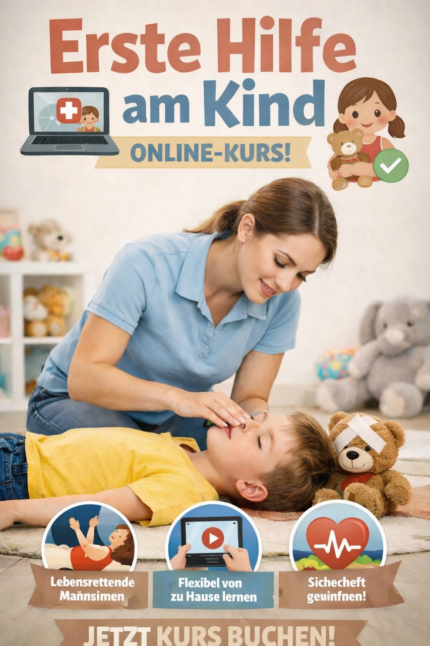 Bundle: Erste-Hilfe-Kleinkinder Kurs + Notfallbegleiter Buch