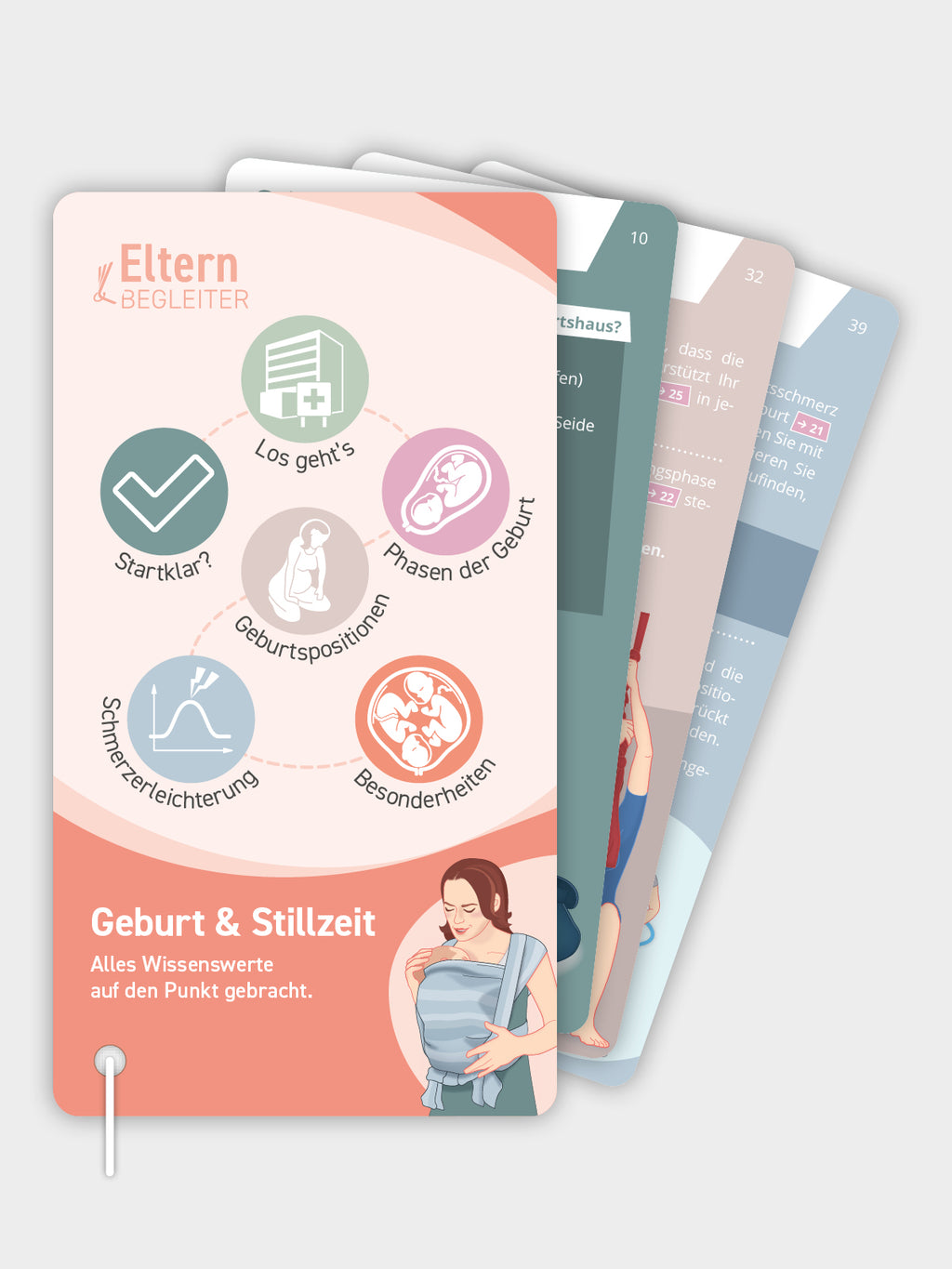 Elternbegleiter Geburt, Wochenbett, Stillzeit